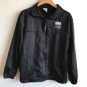 USA Olympic Zip Up Jacket M